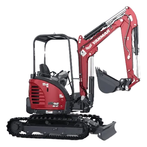 Miniexcavadora Yanmar ViO25 de radio cero - distribuidor oficial Chile