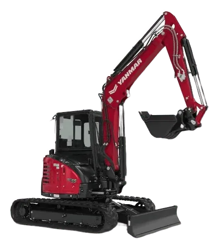 Miniexcavadora Yanmar ViO55 - ficha técnica y especificaciones Chile