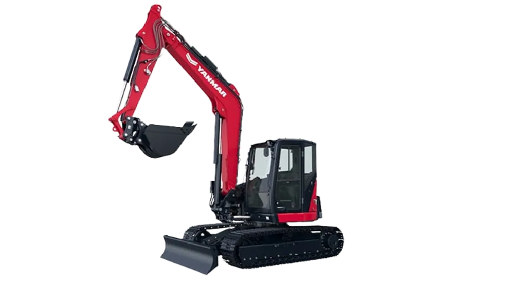 Excavadora Yanmar SV100 de giro de cola ultra compacto - distribuidor oficial Chile