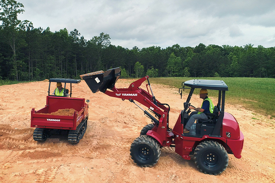 Yanmar V4-7 en terreno