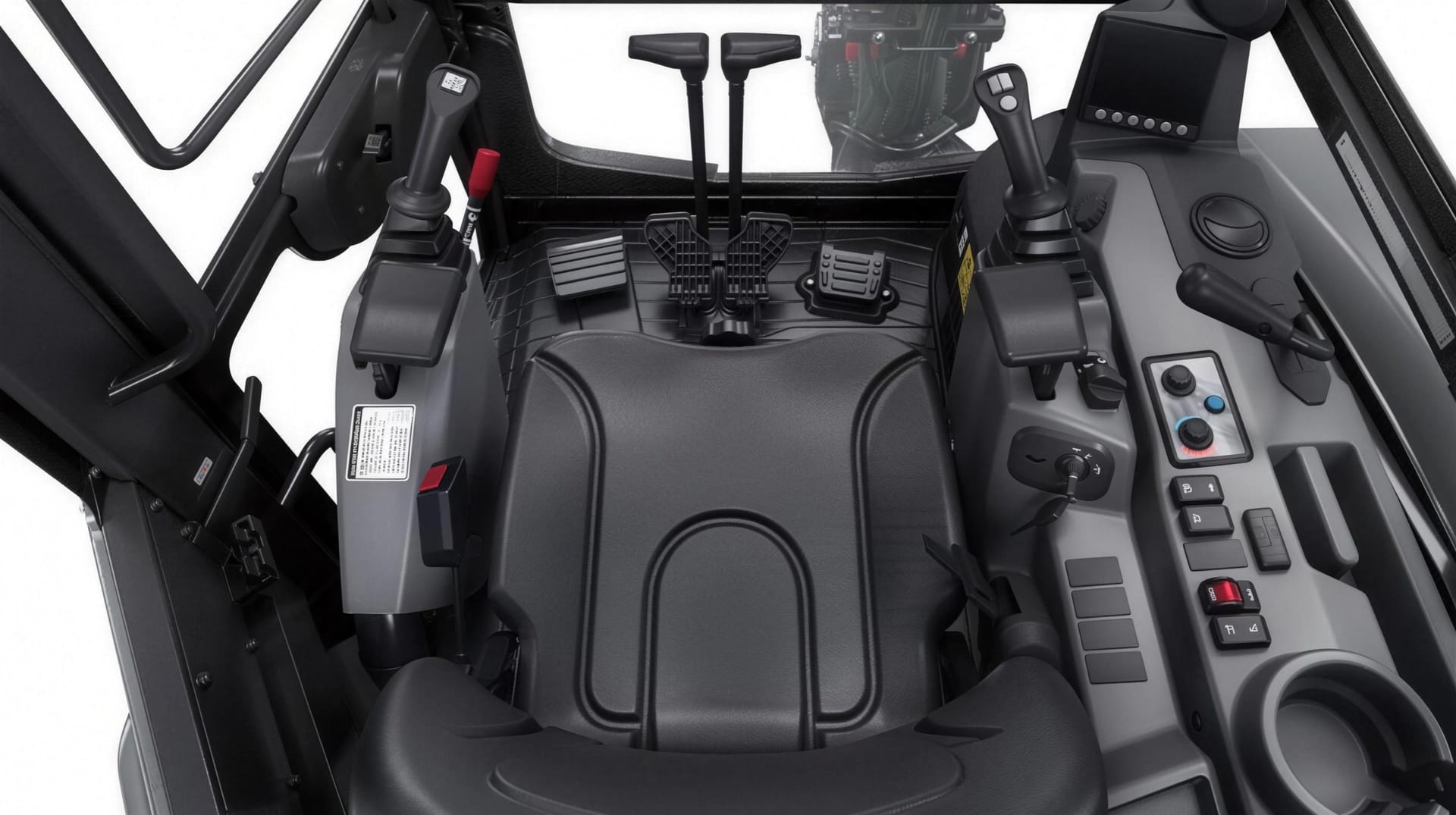 Cabina de la Yanmar ViO35