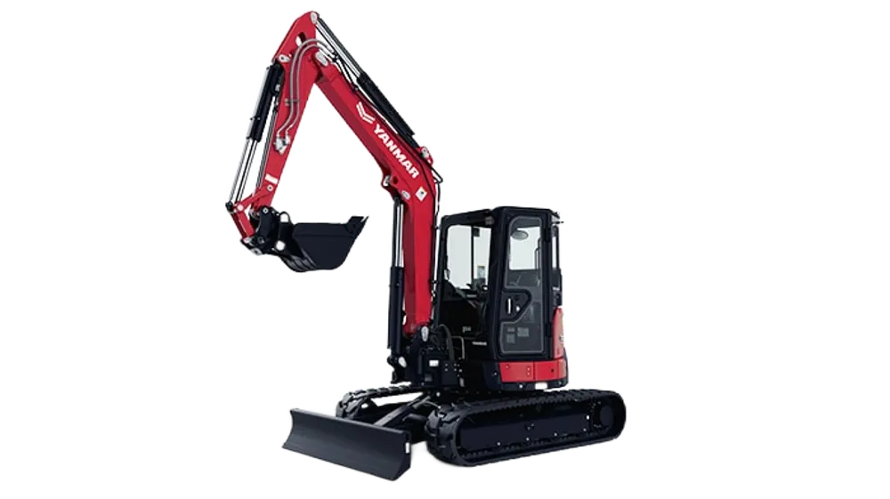 Miniexcavadora Yanmar ViO55 de radio cero - distribuidor oficial Chile